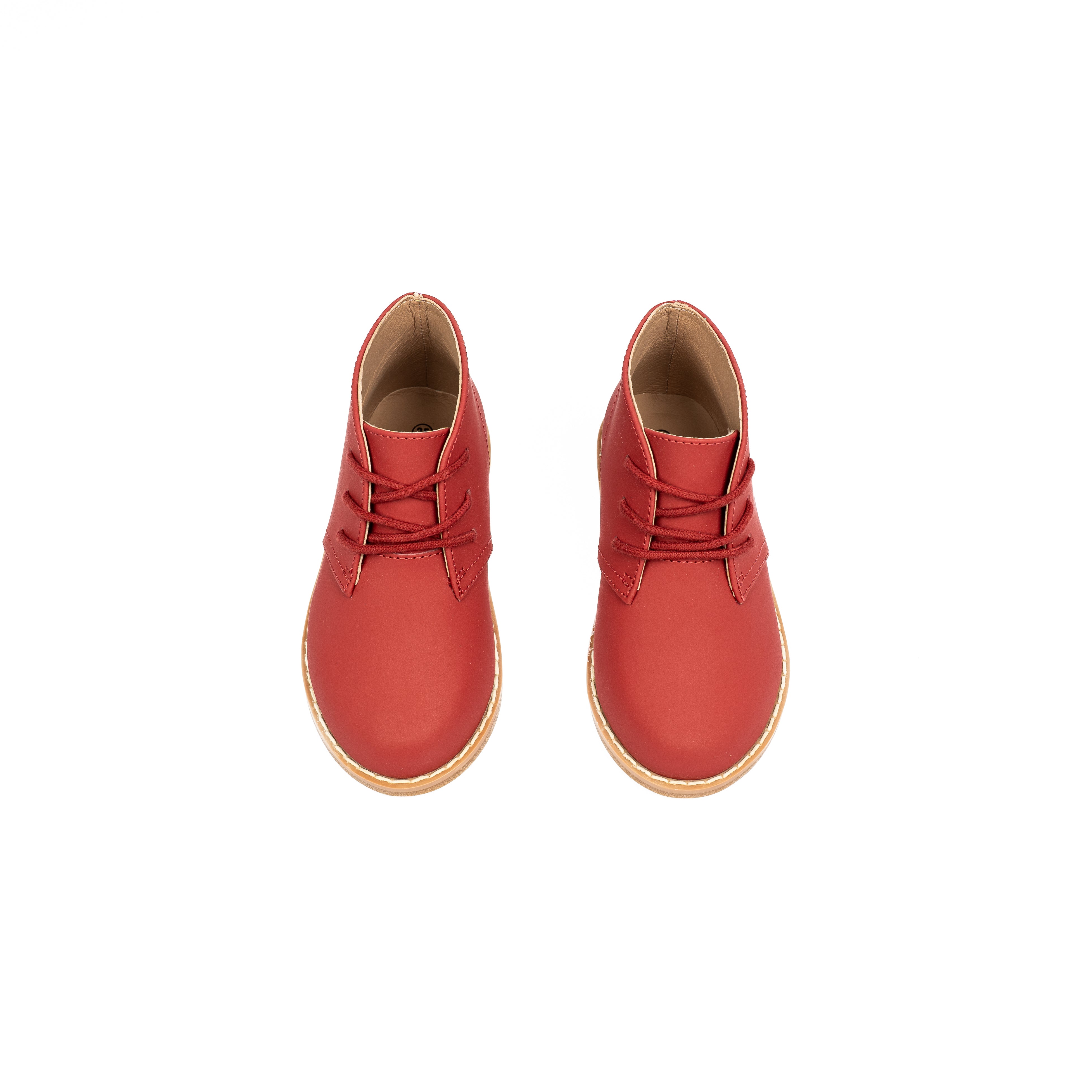 Red Nubuck Laced Shoe-WY21