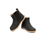 Black Nubuck HiTop Shoe-WY31