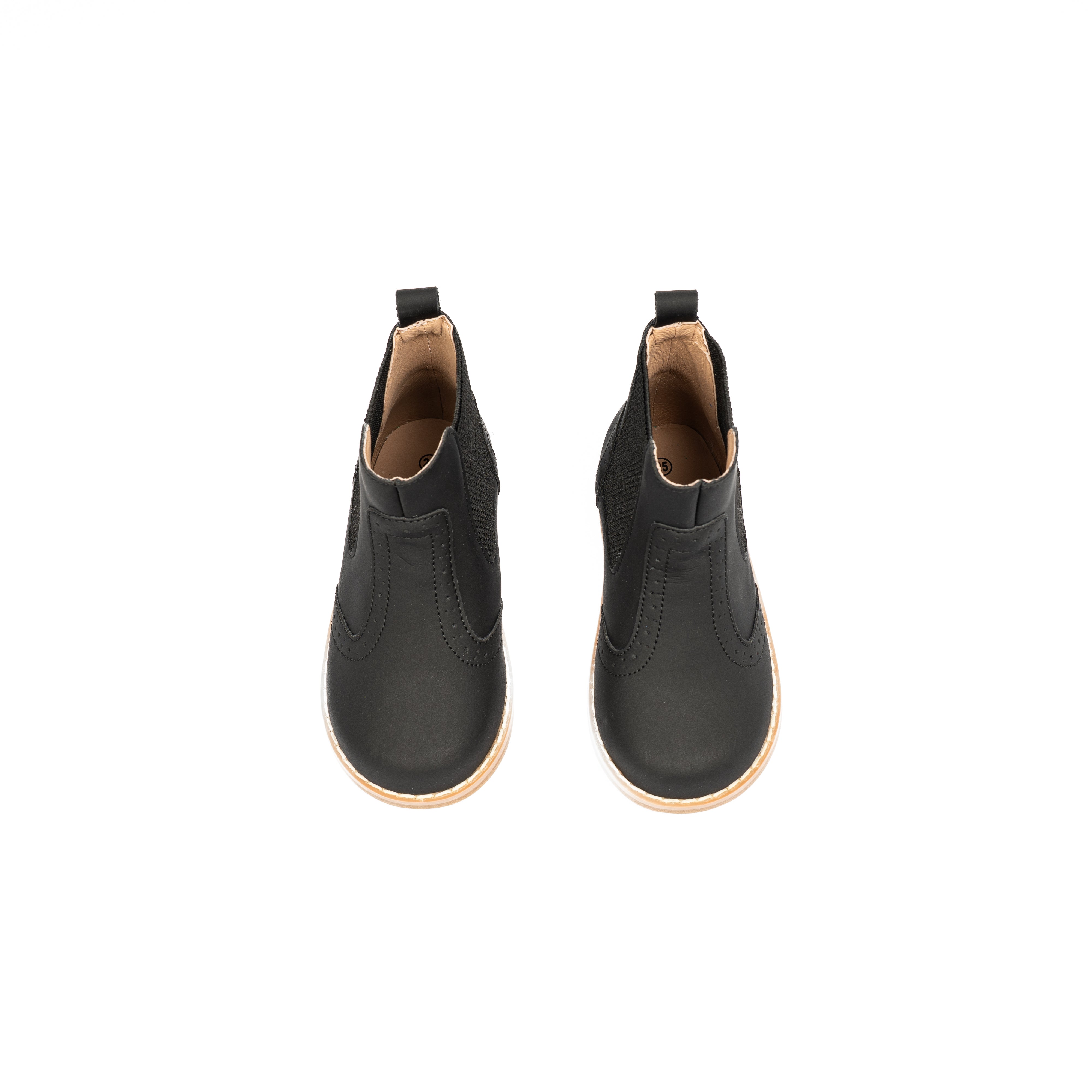 Black Nubuck HiTop Shoe-WY31