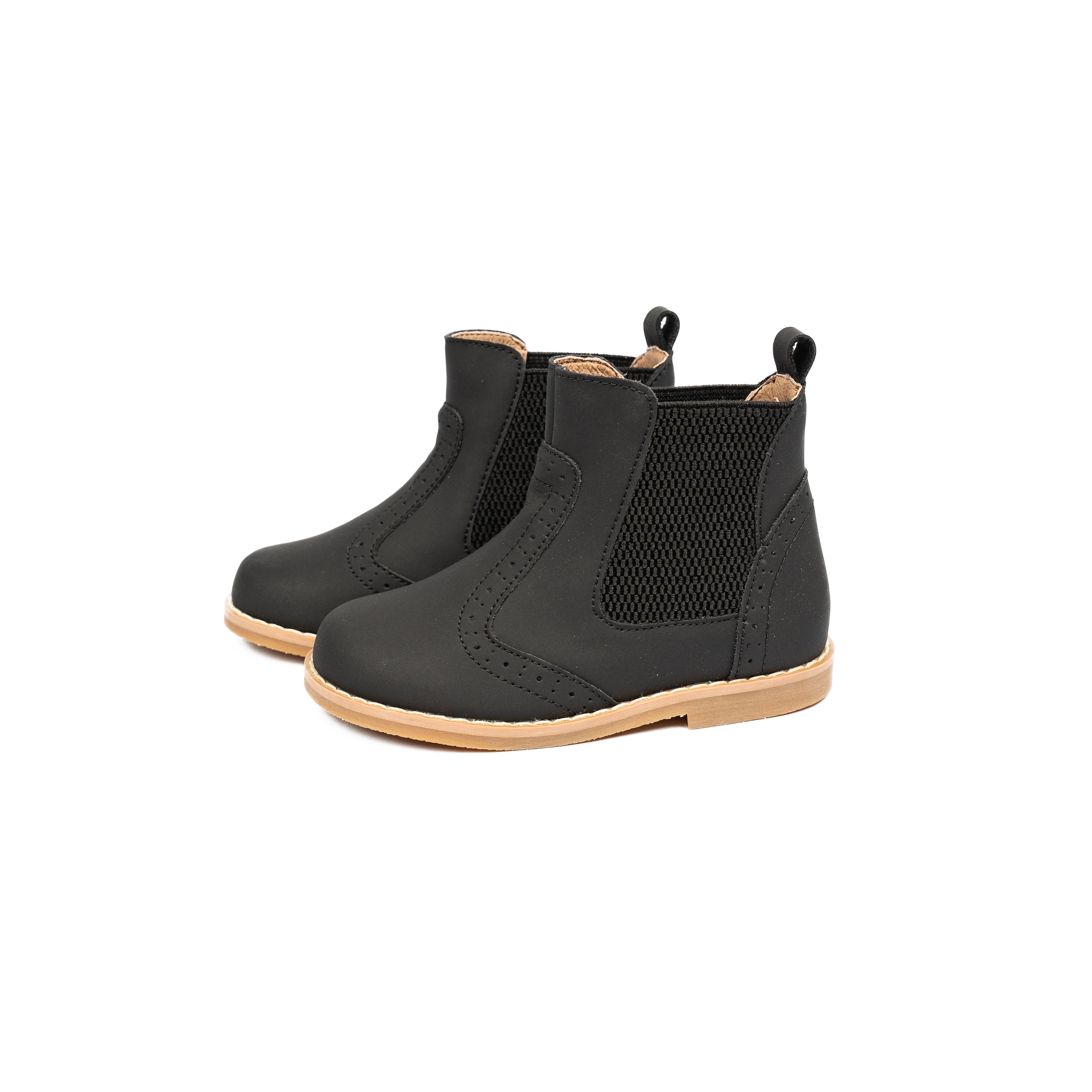 Black Nubuck HiTop Shoe-WY31