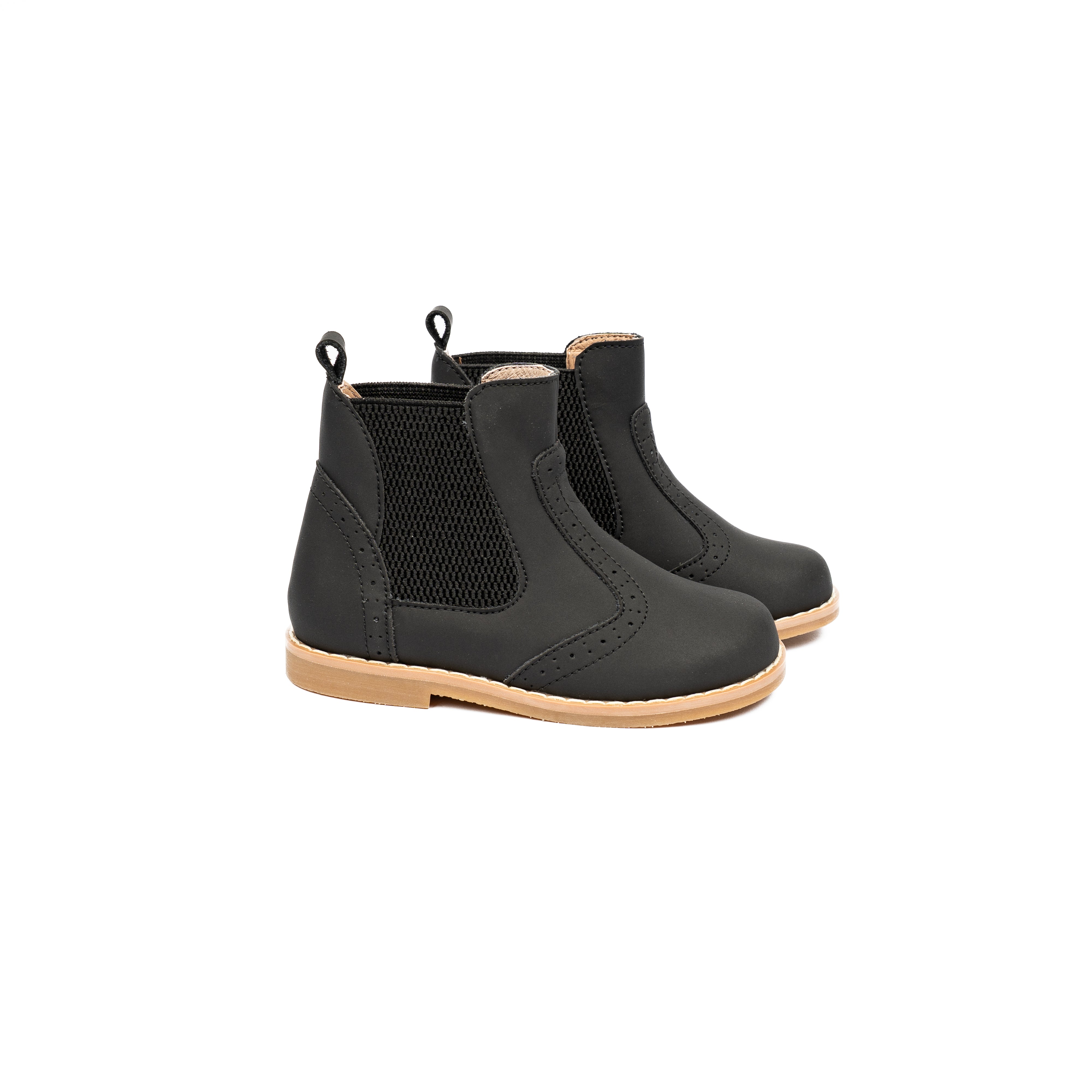 Black Nubuck HiTop Shoe-WY31